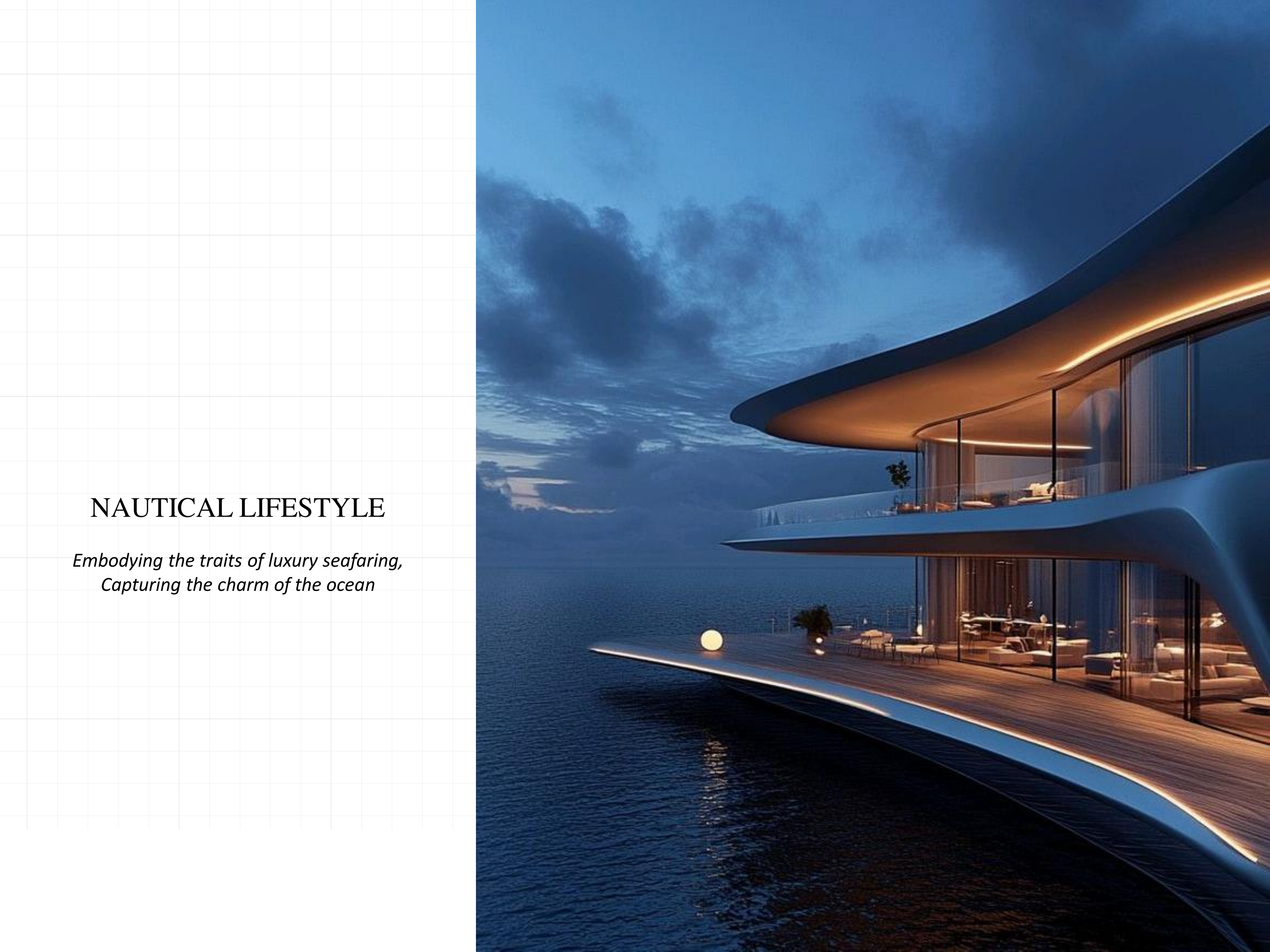 Nautical lifestyle concept